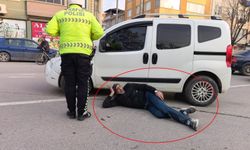 Muayene olup evine dönerken kazada yaralandı, aynı hastaneye kaldırıldı