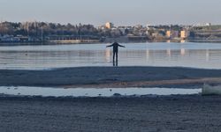 Tekirdağ’da deniz 20 metre çekildi