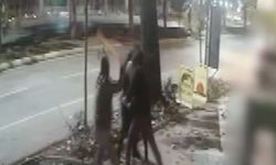 Takip edip, sopayla dövdüler; kar maskeli 4 şüpheli yakalandı