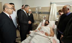 Bakan Yerlikaya, Yalova'daki DEAŞ operasyonunda yaralanan güvenlik güçlerini ziyaret etti