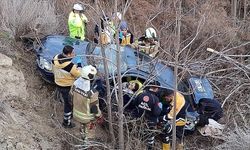 Ankara'da devrilen otomobildeki 3 kişi öldü