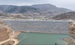 Gümüşhane'deki Ünlüpınar Barajı ile Bayburt'taki Yelpınar Göleti'nde su tutulmaya başlandı