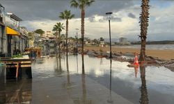 Aydın'da şiddetli yağış etkili oldu