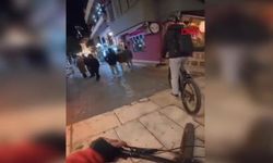 Bisikletli genci tehdit eden şüpheli gözaltında