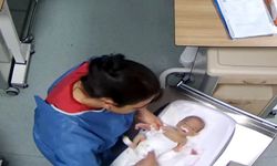 5 günlük bebeğe şiddet uygulayan hemşire tutuklandı