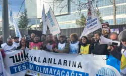 KESK'ten TÜİK önünde basın açıklaması