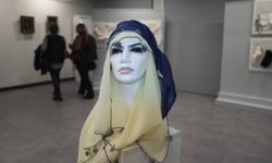 Başkentte "Yüreğin Nuru" ipek iğne oyası sergisi açıldı