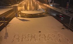 Ankara'da yüksek kesimlerde kar yağışı etkili oldu