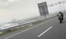 Bakan Yerlikaya: Otoyolda aşırı hız yapan motosiklet sürücüsü yakalandı