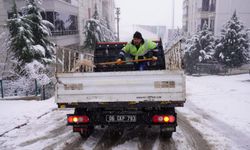 Keçiören Belediyesinden karla mücadelede seferberliği