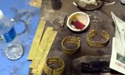 Güzellik merkezi süsü verilen iş yerinde sahte altın üretimine operasyon