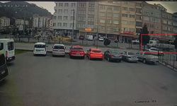 Kamyon kasasında patlayan yangın tüpü, otobüsün üzerine düştü