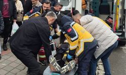 Mağazada alışveriş yaparken merdivenlerden düşen kadın ağır yaralandı