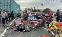 Manisa'da TIR ile otomobil çarpıştı; 1 ölü