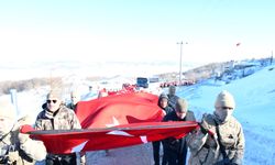 Samsun'da Sarıkamış şehitleri için anma ve bayrak yürüyüşü