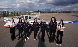 "Mektepli" kadın pilotlar THK Üniversitesinde yetişiyor