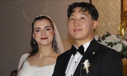 Güney Koreli damat ile Rizeli gelin dünyaevine girdi