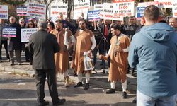 Ankara'da memurlardan 'Taş Devrili' protesto