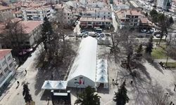 Çubuk'ta 1000 kişilik iftar çadırı kuruldu