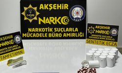 Konya'da uyuşturucuyla yakalanan zanlı tutuklandı