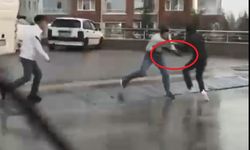 Ankara'da pompalı tüfekli kavga kamerada: 2 gözaltı