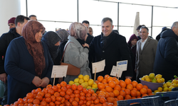 Çubuk Belediye Başkanı Demirbaş’tan pazar ziyareti