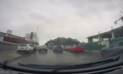 Ters yönde ilerleyerek trafiği tehlikeye atan sürücü yakalandı