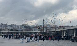 Kampanyası tamamlanan DMD’li Uras için gökyüzüne balonlar bırakıldı