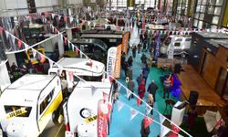 Kamp ve karavan tutkunları başkentte buluşuyor