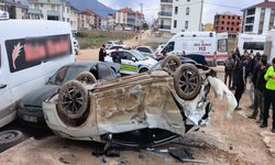 Otomobilin takla attığı kazada yaralanan 8 çocuktan 4’ü, beyin kanaması geçirdi