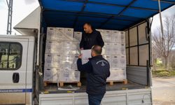 Kahramankazan Belediyesinden vatandaşlara erzak desteği