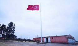 Terör örgütü YPG yandaşlarının Türk bayrağına saldırdığı alan, hudut karakolu sınırları içerisine alındı