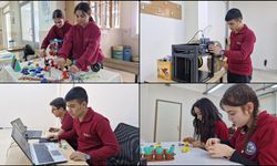 Hatay'da liseliler hem meslek öğreniyor hem gelir elde ediyor