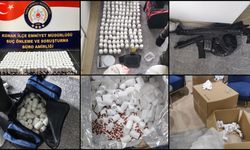 İzmir'de 450 bin uyuşturucu hap, 1 kilo 660 gram kokain ele geçirildi
