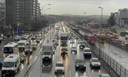 İstanbul'da trafik yoğunluğu yüzde 89'a kadar çıktı