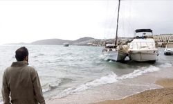Muğla'da fırtına etkili oluyor
