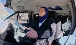 15 yıldır köydeki öğrencileri okullarına ulaştıran şoför Hanım: Kadınların yapmayacağı şey yoktur
