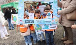 Çankayalı çocuklardan mesaj: Suya sahip çık!