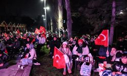 Milli maç heyecanı Çankaya parklarında yaşandı