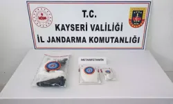 Kayseri'de 1 kilo uyuşturucu ile yakalanan şüpheli gözaltına alındı