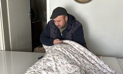 Babasından öğrendiği yorgancılık mesleğini devam ettiriyor