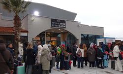 Ayvalık Deniz Hudut Kapısı'nda 'Midilli' yoğunluğu bu bayram azaldı