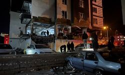 Bir apartmandaki doğal gaz patlamasında 12 kişi yaralandı