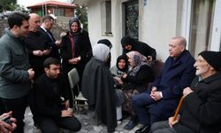 Cumhurbaşkanı Erdoğan, komşularıyla bayramlaştı