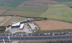 Başkentte polisten helikopter destekli trafik denetimi