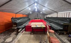 Horoz dövüştürülen çadıra baskın; 16 kişiye para cezası