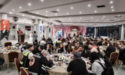 Moto kuryeler Ankara Büyükşehir Belediyesi’nin iftar sofrasında buluştu