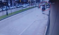 Otomobille çarpışan motosikletin sürücüsü yaralandı