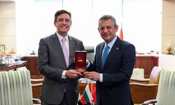 Özgür Özel, Bulgaristan Büyükelçisi Cholakov ile bir araya geldi