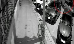 Park halindeki otomobili iterek çaldılar